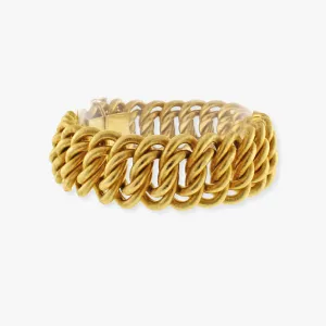 Vintage BUCCELLATI 18K Woven Bracelet