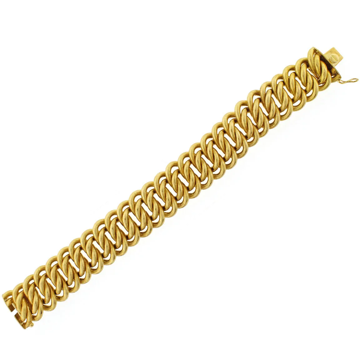 Vintage BUCCELLATI 18K Woven Bracelet