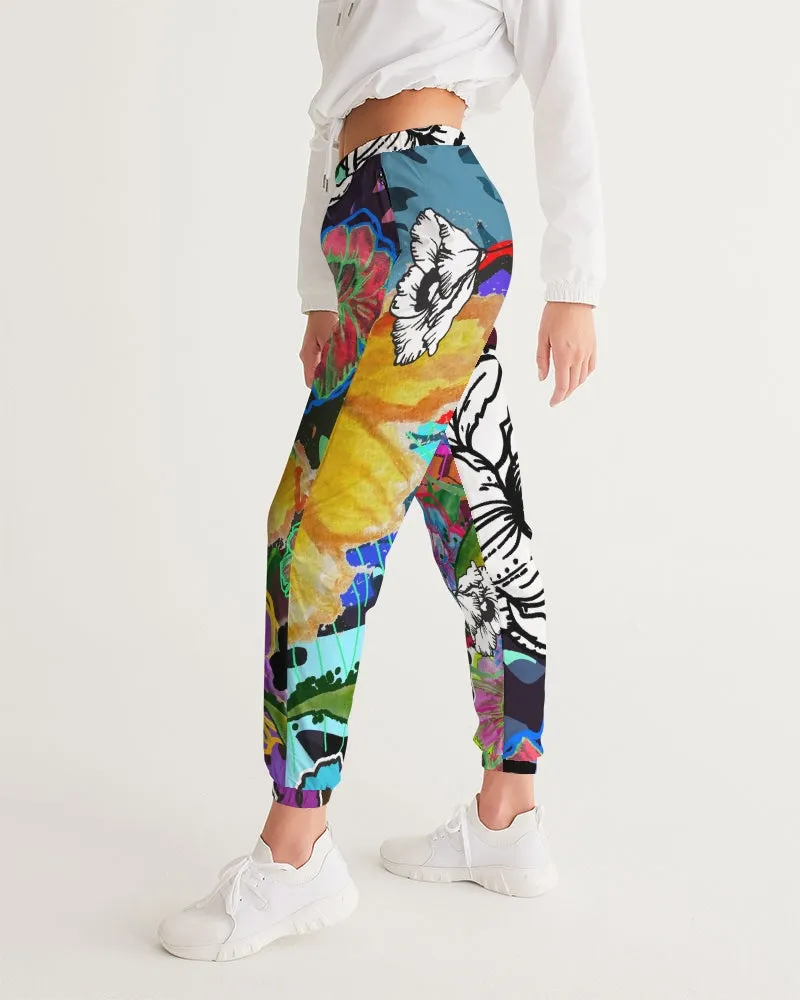 whole LOTTA flowers DOUBLE TAKE Women's Track Pants