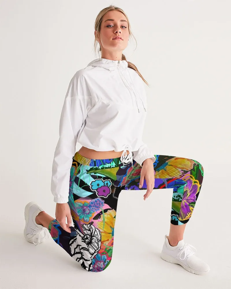 whole LOTTA flowers DOUBLE TAKE Women's Track Pants