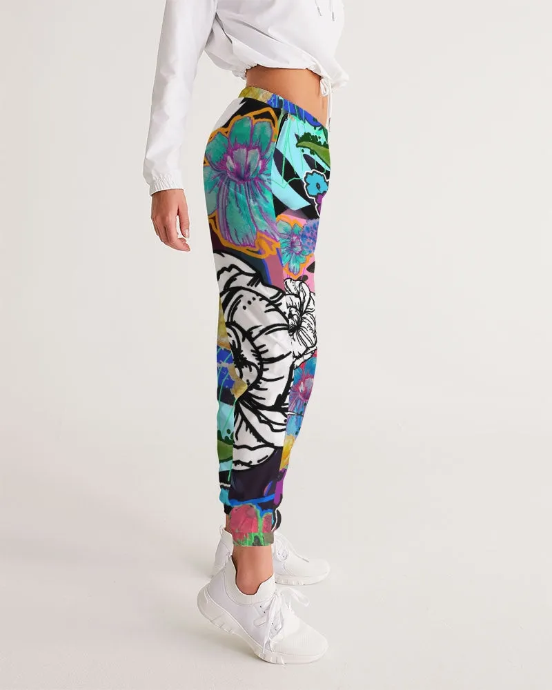 whole LOTTA flowers DOUBLE TAKE Women's Track Pants