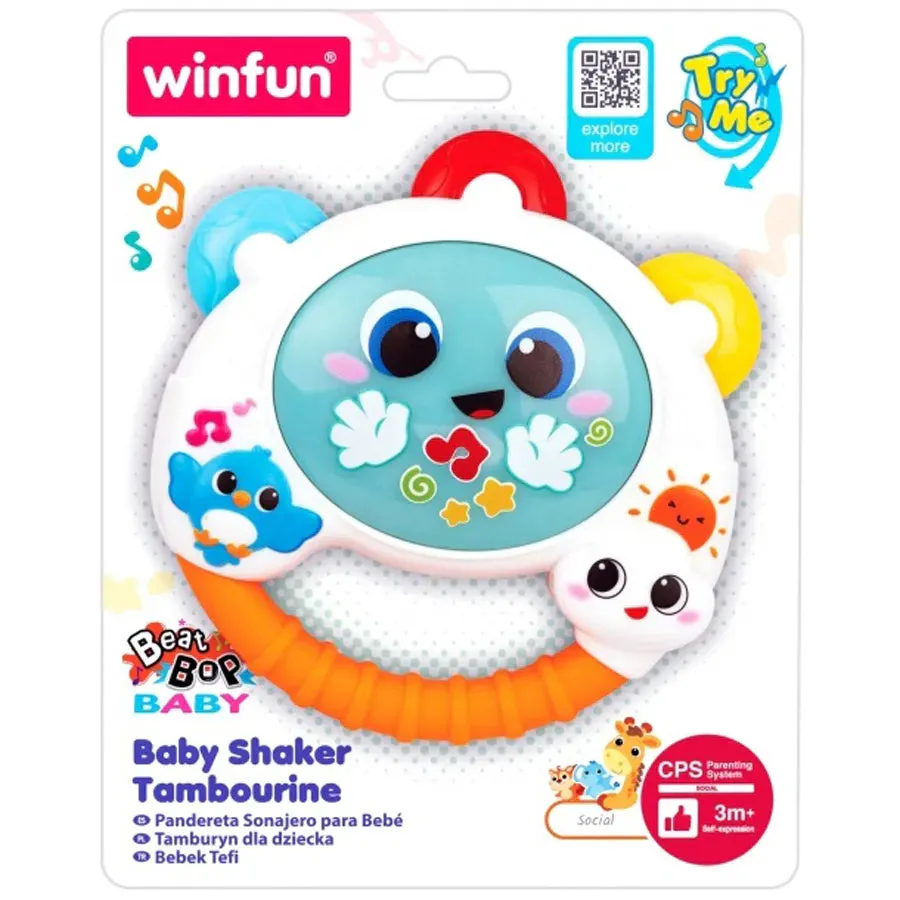 Winfun Baby Shaker Tambourine